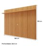 Painel para TV 70 Polegadas Trend Permóbili Nature - 100% MDF - 5