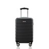Mala de Viagem Bordo 10kg Expansiva Rígida Cadeado Tsa Rodas Duplas 360° Gladiador A3mb:grafite - 1