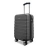 Mala de Viagem Bordo 10kg Expansiva Rígida Cadeado Tsa Rodas Duplas 360° Gladiador A3mb:grafite - 2