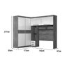 Guarda Roupa Casal Modulado Florença Freijo/off White Moval - 10