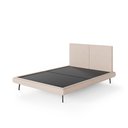 Ver imagem 3 de Cama King Casal Amsterdã  Linho com Cabeceira Moderna Com Pé Eucalipto