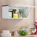 Ver imagem 2 de Armário de Cozinha 1 Porta Basculante 70cm Branco