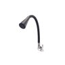 Torneira Flex Design Preta Flexível Bancada Cozinha - 1