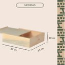 Ver imagem 5 de Caixa de Madeira para Vinhos 3 Garrafas Presenteavel - Decoração - Caixa pra Vinho