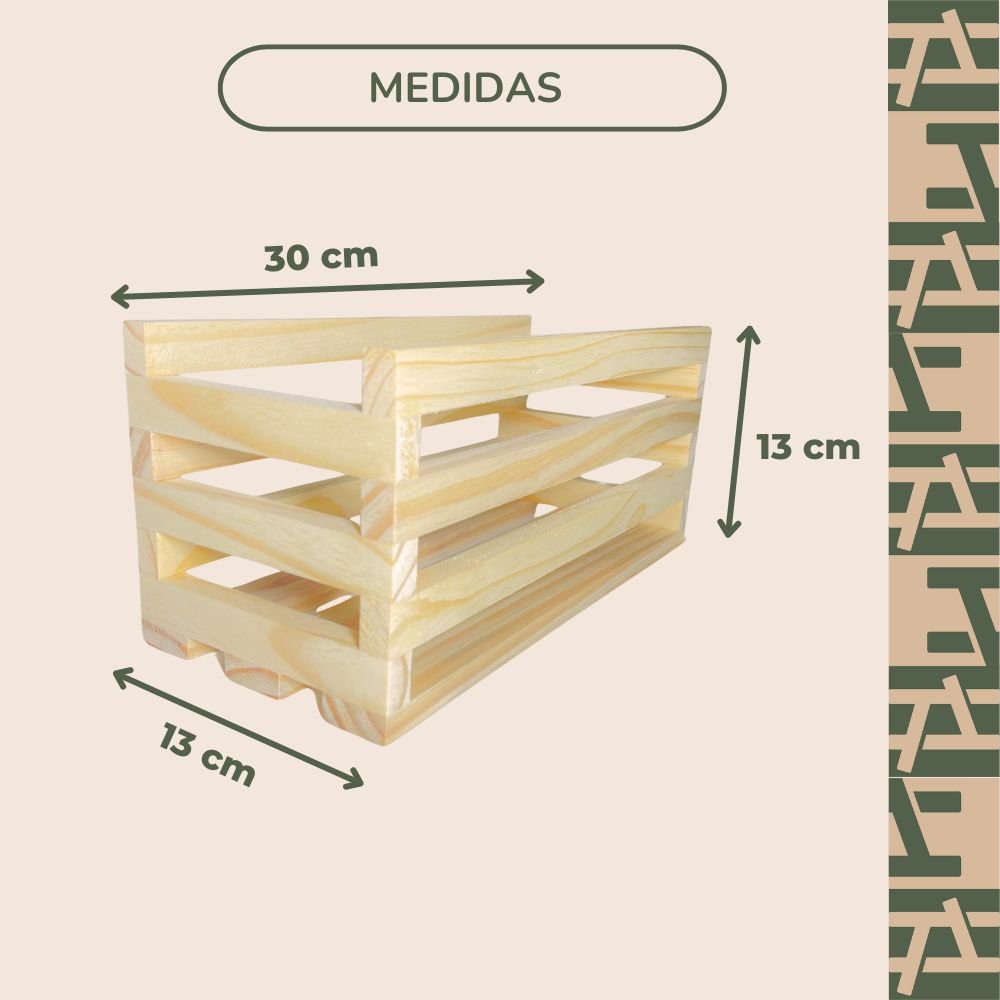 Mini Vaso Cachepot Ripado pra Painel de Pinus Decoração Jardim Orquídeas - 4