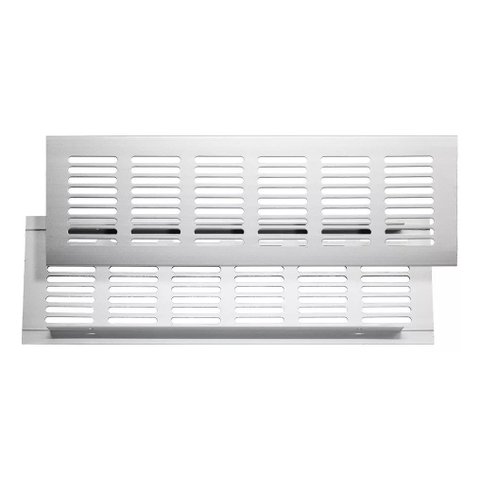 Grade Ventilação Alumínio Fosco Retangular 25cm