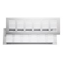 Ver imagem 1 de Grade Ventilação Alumínio Fosco Retangular 25cm