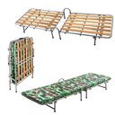 Ver imagem 4 de Cama Dobrável com Colchão Multifuncional para Camping Pesca Descanso