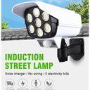 Ver imagem 3 de Luminária Solar Câmera 2 Unidades Dummy Falsa Sensor de Proximidade 77 Leds 3 Funções 30W