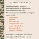 Ver imagem 4 de Painel Floreira Vertical Treliça Madeira Eucalipto para Parede e Vasos e Cachepots 50x50