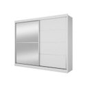 Ver imagem 1 de Guarda-Roupa Casal Flex 2 Portas 01 com Espelho Verona Plus 100% MDF