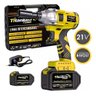 Chave de Impacto 21v 6 Soquetes 2 Baterias [titanium] - 4