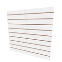 Ver imagem 1 de Painel Canaletado Canelado Placa Mdf Branco 120x120