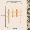 Ver imagem 5 de Cerca de Jardim Madeira Limitador e Dividor 50x30cm