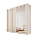 Ver imagem 1 de Guarda Roupa Solteiro 2 Portas 4 Gavetas - Lugano-off White - Made Marcs