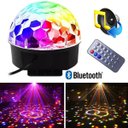 Ver imagem 7 de Globo Colorido Strobo Rgb Iluminação Jogo de Luz Dj Bluetooh Mp3 Musica com Controle Festa em Casa