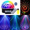 Ver imagem 5 de Globo Colorido Strobo Rgb Iluminação Jogo de Luz Dj Bluetooh Mp3 Musica com Controle Festa em Casa