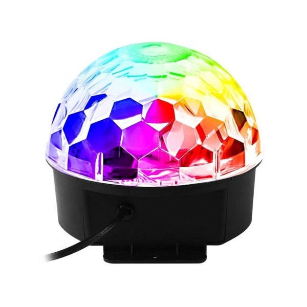 Globo Colorido Strobo Rgb Iluminação Jogo de Luz Dj Bluetooh Mp3 Musica com Controle Festa em Casa - 6