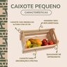 Caixote de Madeira Pinus para Decorar ou Armazenar Pequeno - 2