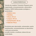Ver imagem 6 de Caixote de Madeira Pinus para Decorar ou Armazenar Pequeno