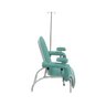 Poltrona para Coleta e Hemodiálise com Suporte de Soro Standard Verde Bebê - 3