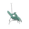 Poltrona para Coleta e Hemodiálise com Suporte de Soro Standard Verde Bebê - 4