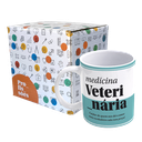 Ver imagem 3 de Caneca de Porcelana Profissões - Medicina Veterinária