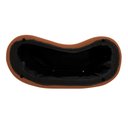 Ver imagem 4 de Namoradeira Compacta Decorativa Orgânica Auren 100cm Suede Terracota - Desk Design