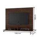 Ver imagem 2 de Painel Sion para Tv de até 56 Polegadas Jcm Movelaria Café Fosco Jcm