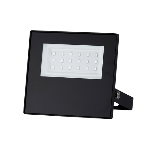 Refletor Taschibra Led Tr Slim 20w 3000k Preto Bivolt