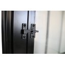 Ver imagem 2 de Porta Social Alumínio Preto (a) 210 X 80 (l) Linha 25 Cmc