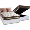 Ver imagem 1 de Cama Box Baú Casal: Colchão Molas Masterpocket Ensacadas D Angelis Anjos Superlastic Classic +