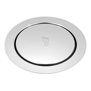 Ralo Click Inteligente Inox Fertak Redondo Embutir 10x10cm