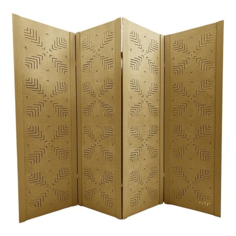 Biombo Divisor Ambiente Ramo 4 Folhas sem Pezinhos
