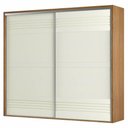 Ver imagem 1 de Roupeiro Menfis 2 Portas Cor Freijo Off White 267cm - 66711