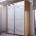 Ver imagem 2 de Roupeiro Menfis 2 Portas Cor Freijo Off White 267cm - 66711
