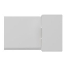 Armário de Cozinha Aéreo de Canto Veneza Multimóveis V3742 Branco - 2