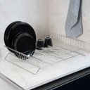 Ver imagem 3 de Escorredor de Louça para Bancada de 1 Nível Grande 14 Pratos : Inventia Aer : Inox