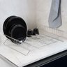 Escorredor de Louça para Bancada de 1 Nível Grande 14 Pratos : Inventia Aer : Inox - 3