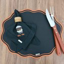 Ver imagem 3 de Lugar Americano Wave Preto e Laranja