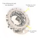 Ver imagem 2 de 8 Spot Cristal Embutir Inox Redondo K9 Mr16 Corredor Lup70