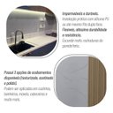 Ver imagem 5 de Revestimento Decorativo 3D Premium Placa Marmorizada Calacatta 244cm x 122cm 2,97m² de Cobertura Marrom/Matarazzo Formaco Decor