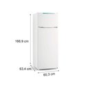 Ver imagem 6 de Geladeira Consul 334l Crd37eb Cycle Defrost com Freezer Supercapacidade Branca 220v