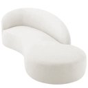 Ver mais imagens de Divã Recamier Orgânico França 200cm Lado Direito Bouclé