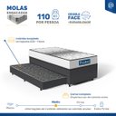 Ver imagem 5 de Cama Box com Colchão de Molas Ensacadas Double Face Essence Probel + Auxiliar de Espuma Unique
