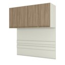 Ver imagem 1 de Ponte Casal Modulado 04 Portas Predileto Henn Areia Hp Com Jequitibá