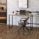 Ver imagem 2 de Mesa de Escritório Escrivaninha 120cm Dynamica Industrial C08 Carvalho - Mpozenato