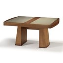 Ver imagem 1 de Mesa de Jantar Extensível Isabela 1,62/2,22m e 2,00/2,78m Mmj-nc Nc-amendoa/vidro Fendi 2,00m Abre 2