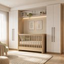 Ver imagem 1 de Quarto Infantil Modulado Completo e Funcional 4 Peças 100% MDF