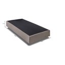 Ver imagem 2 de Base Box Sommier Solteiro (88x188x25) Kappesberg CR35168 Bege